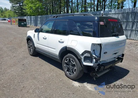 2022 Ford Bronco Sport Outer Banks z USA, uszkodzony, nr VIN 3FMCR9C6XNRD29721